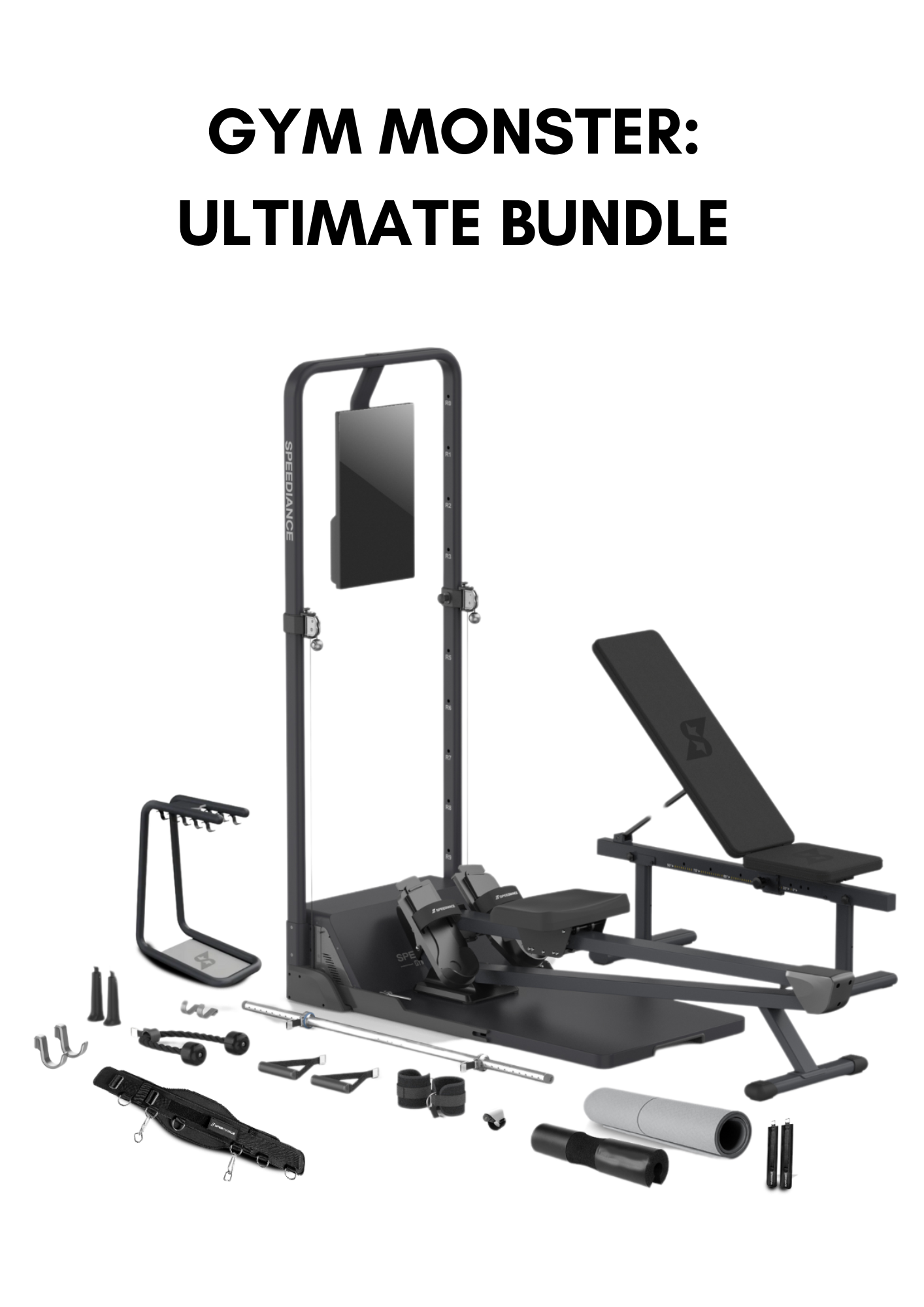 Speediance Gym Monster with Workout Benches